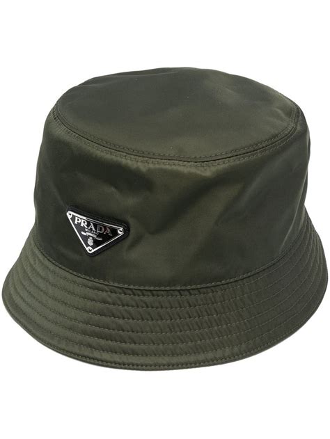 Prada Solid Logo Bucket Hat 23434555 